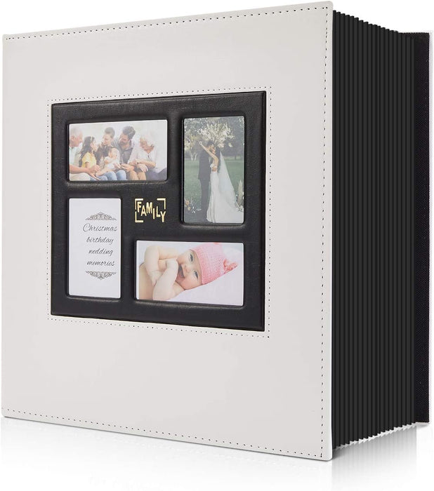 Photo Album 4X6 500 Pockets Photos, Extra Large Capacity Family Wedding Picture Albums Holds 500 Horizontal and Vertical Photos (500Pockets, Teal)