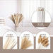 Pampas Grass with Vase Included, 90Pcs Dried Pampas Grass Decor, Natural Dried Pampas Grass, Fluffy Pampas Grasses for Home Decor Wedding Boho Decor
