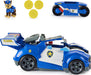 Paw Patrol, Chase 2-In-1 Transforming Movie City Cruiser Toy Car with Motorcycle, Lights, Sounds and Action Figure, Kids Toys for Ages 3 and Up