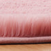Shaggy Fluffy Area Rugs Carpets for Baby Nursery Teens Girls Rooms 4X5.3 Feet Plush Fuzzy Shag Rugs for Kids Bedroom Home Room Floor Accent Decor Fur Rug, Blush