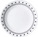 Vitrelle 18-Piece Service for 6 Dinnerware Set, Triple Layer Glass and Chip Resistant, Lightweight round Plates and Bowls Set, City Block