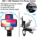 Car Phone Mount, Cell Phone Holder for Car 360 Degree Rotation Dashboard Clip Mount Car Phone Stand Compatible for Iphone 11/ 12 Pro Samsung Galaxy
