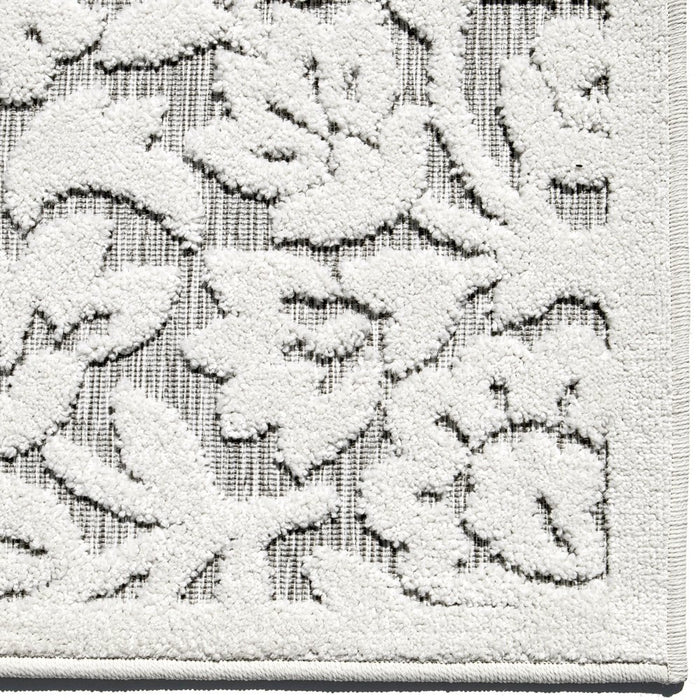 My Texas House Rosalie, Transitional, Floral, Woven Area Rug, 5'2" X 7'6"