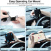 Car Phone Mount, Cell Phone Holder for Car 360 Degree Rotation Dashboard Clip Mount Car Phone Stand Compatible for Iphone 11/ 12 Pro Samsung Galaxy