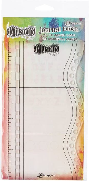 Ranger Dyan Reaveley'S Dylusions Journaling Block 9"X5", None