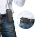 for Iphone 13 Pro Max/13 Pro/13/13 Mini Phone Case with Belt Clip Stand Shockproof Protective Case Hybrid Armor Cover, Black