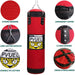 PVUEL Punching Bag with 2 Boxing Gloves Thai MMA Training Fitness Workout Sandbags Boxing Set