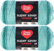 Red Heart Super Saver Jumbo Yarn, Sunny 2 Pack