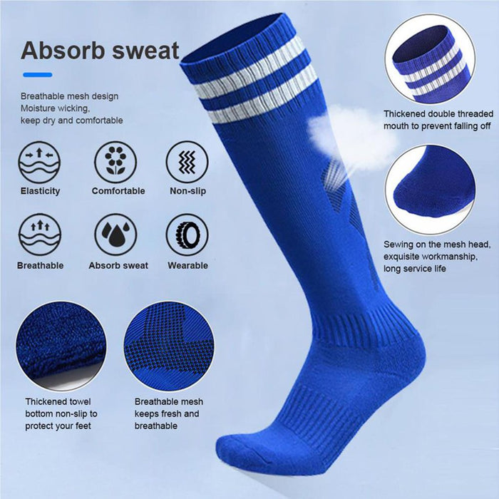 2 Sets Soccer Shin Guards Soccer Socks Youth Kids Calf Protective Shin Pads for Girls Boys Teenagers
