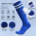 2 Sets Soccer Shin Guards Soccer Socks Youth Kids Calf Protective Shin Pads for Girls Boys Teenagers