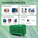 38W PD USB C 20W and USB a 18W Dual Port Wall Charger, Fast Charging Phone Wall Block Power Adapter Cube and Foldable Plug, Compatible with Iphone, Ipad, Iwatch, Galaxy, Android
