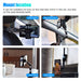Universal 360° Car Mount Holder Phone Stand Rear-View Mirror Clip for Iphone Samsung Cell Phone GPS
