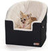 K&H Pet Product Bucket Booster Dog Car Seat, Elevated Pet Car Seat for Small Dogs & Cats Large Realtree Edge Camo