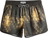 Mens Boys Short 80S 90S Vintage Swim Trunks with Mesh Lining Quick Dry Swim Suits Board Shorts