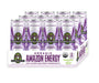 Amazon Energy Drink, Low Calorie Acai Berry and Pomegranate, 12 Fl Oz (Pack of 12)