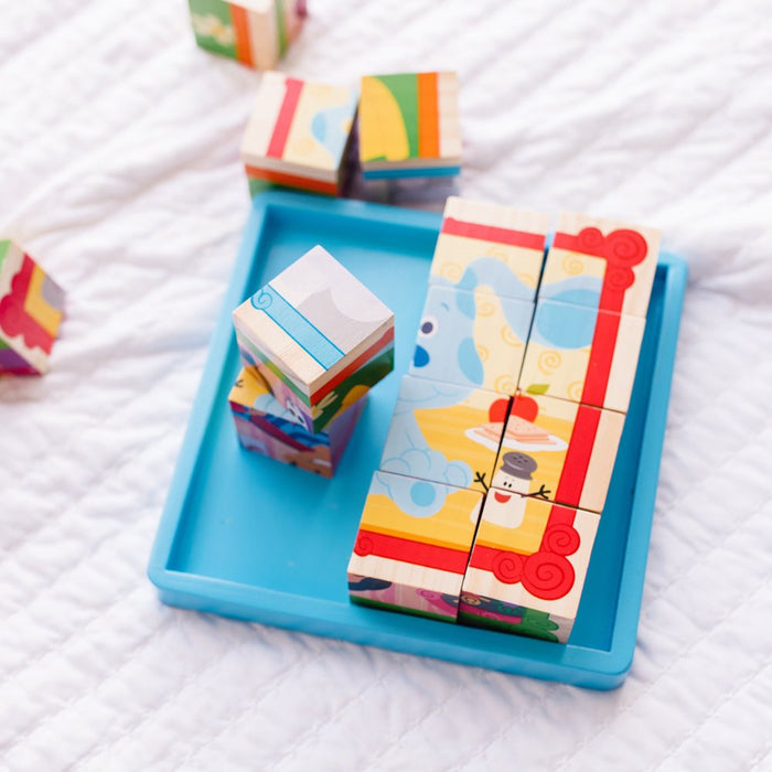Blue'S Clues & You! Wooden Cube Puzzle (16 Pieces)