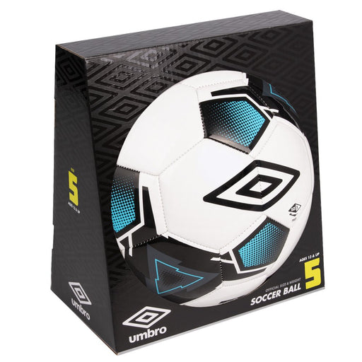 Umbro Pivot Size 5 Youth and Beginner Soccer Ball, Blue
