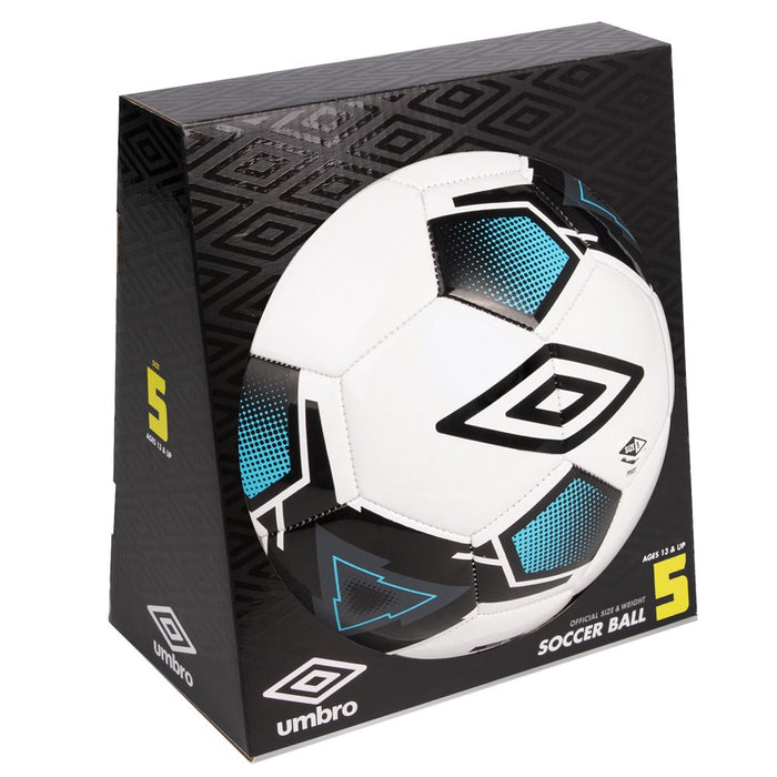 Umbro Pivot Size 5 Youth and Beginner Soccer Ball, Blue