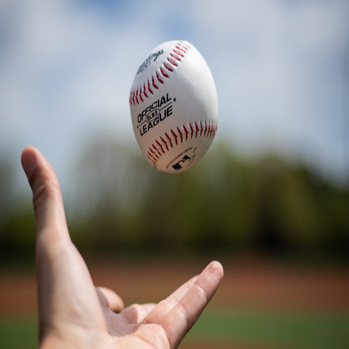 8U Official League OLB3 Practice Youth Baseballs in Mesh Bag, 12 Pieces