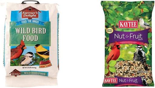 53003 Farmer'S Delight Wild Bird Food with Cherry Flavor, 20-Pound Bag