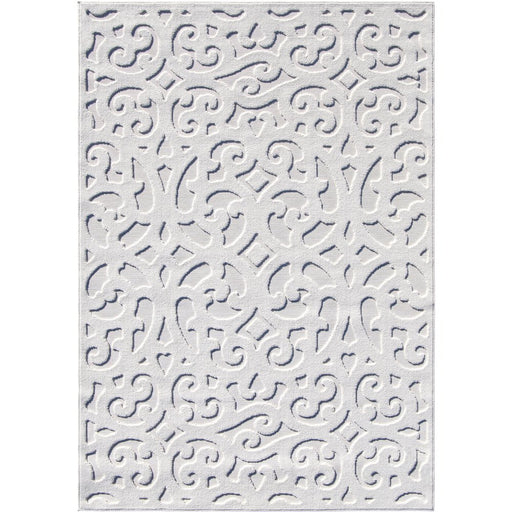 My Texas House Irongate, Transitional, Damask, Woven Area Rug, 5'2" X 7'6"
