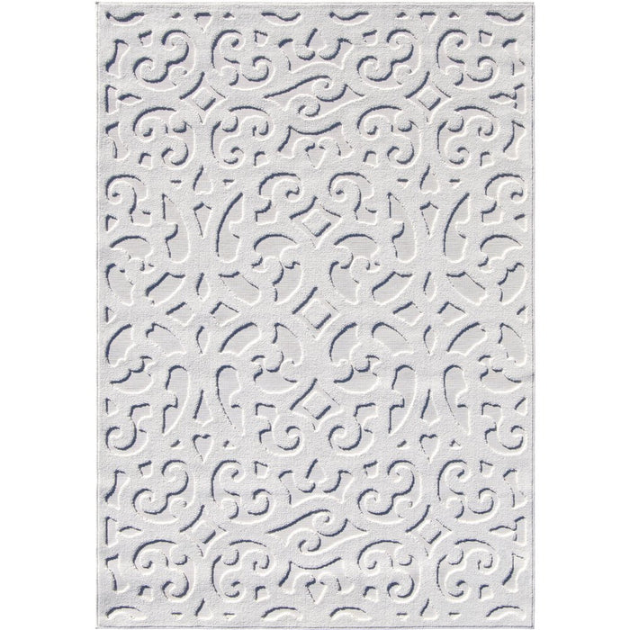 My Texas House Irongate, Transitional, Damask, Woven Area Rug, 5'2" X 7'6"