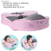 Baby Swimming Float Ring Swim Trainer Non-Inflatable Sunshade Kids Float Lying Swimming Pool Toys Bathtub for Accessories
