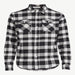 Free Assembly Men'S Vintage Inspired Flannel Shirt