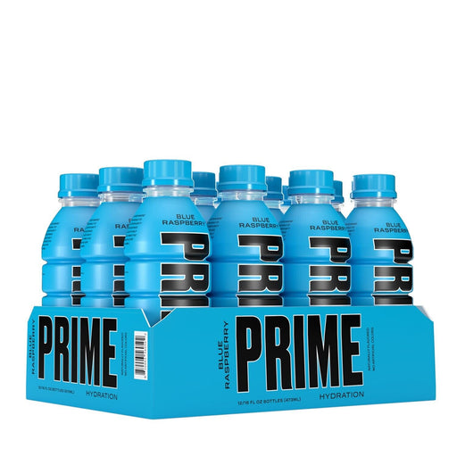 Prime Hydration Drink- Blue Raspberry- 12 Pack