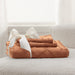 Bedsure Twin Duvet Cover Set - Duvet Cover Twin Size, Twin Bohobedding for All Seasons, 2 Pieces Embroidery Shabby Chic Home Bedding Duvet Cover Set (Burnt Orange, Twin, 68X90'')