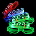 2023 Light-Emitting Glasses Four Lights New Year LED