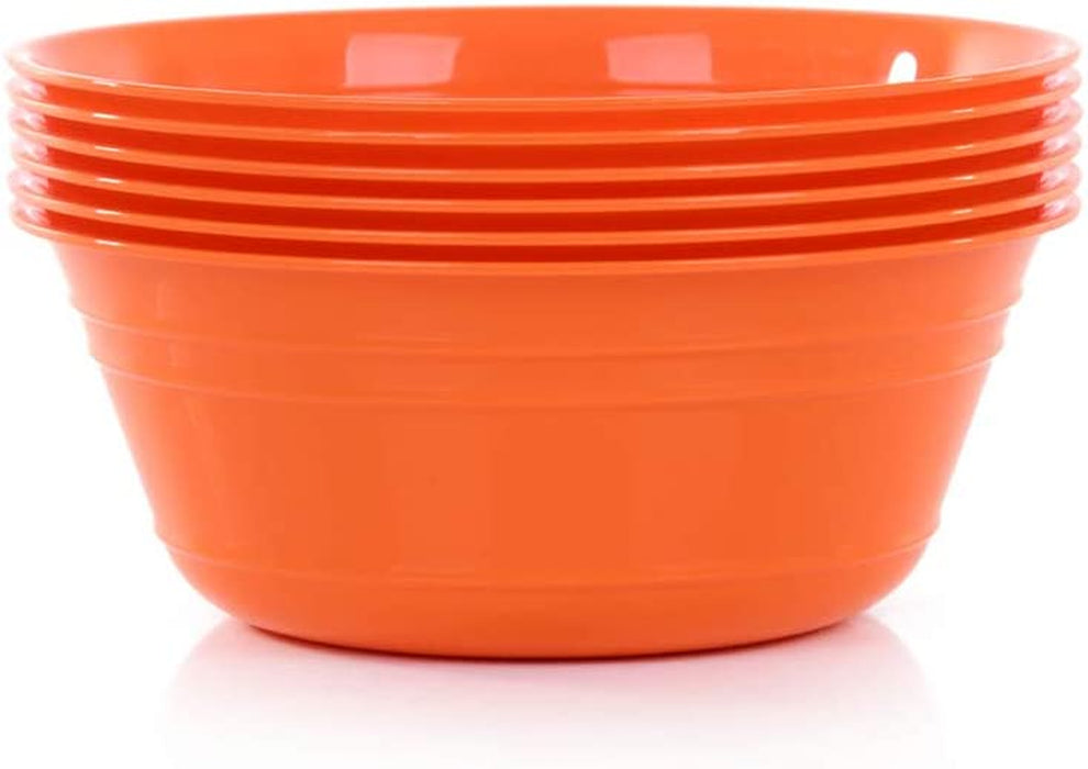 Snack Bowls (Small 6Pk (600Ml), White)