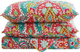 King Quilt Set, 3-Piece King Size Quilt Set with 2 Pillow Shams- Boho Reversible Soft and Lightweight King Quilt Bedding Bedspread Coverlet Set