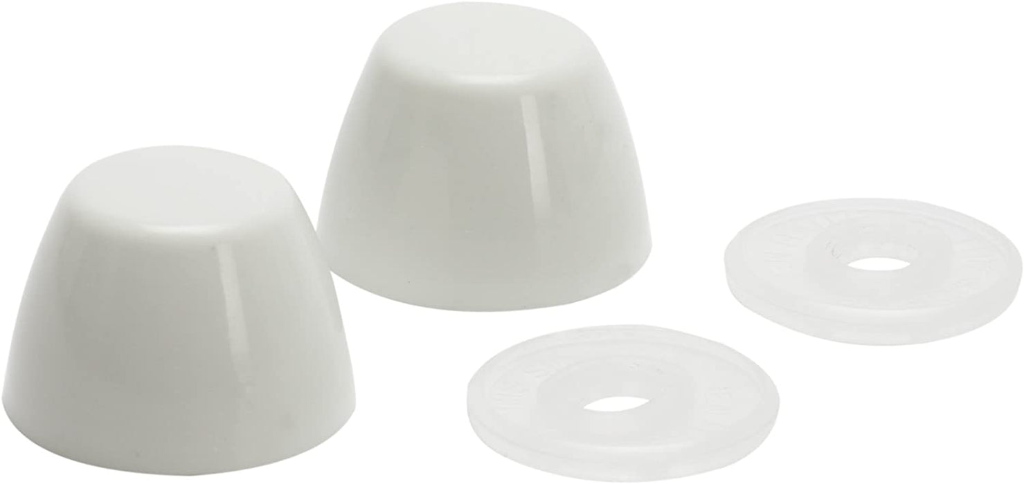 7115 Replacement Toilet Bolt Caps in White