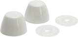 7115 Replacement Toilet Bolt Caps in White