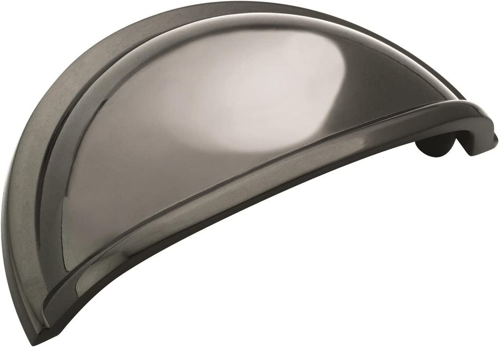 Amerock | Cabinet Cup Pull | Satin Nickel | 3 Inch (76 Mm) Center to Center | Cup Pulls | 5 Pack | Drawer Pull | Drawer Handle | Cabinet Hardware