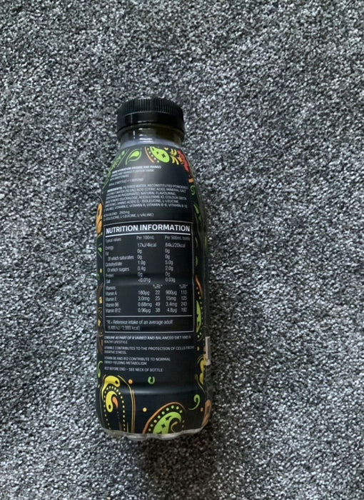 KSI PRIME HYDRATION EXCLUSIVE UK MANGO & ORANGE