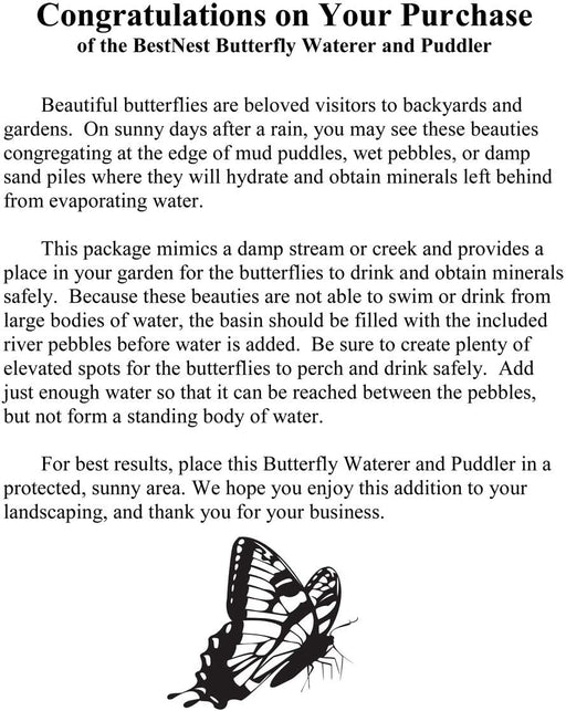 Butterfly Waterer and Puddler