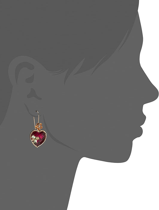 Heart Drop Earrings