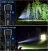 LED Rechargeable Flashlights High Lumens Battery Powered, Powerful 220000 Lumens Super Bright Flashlight, Zoomable Mid-Size Handheld Tactical Flash Light Kits for Camping Hiking Emergency