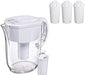 Everyday Water Filter Pitcher W/Replacement Filters, White