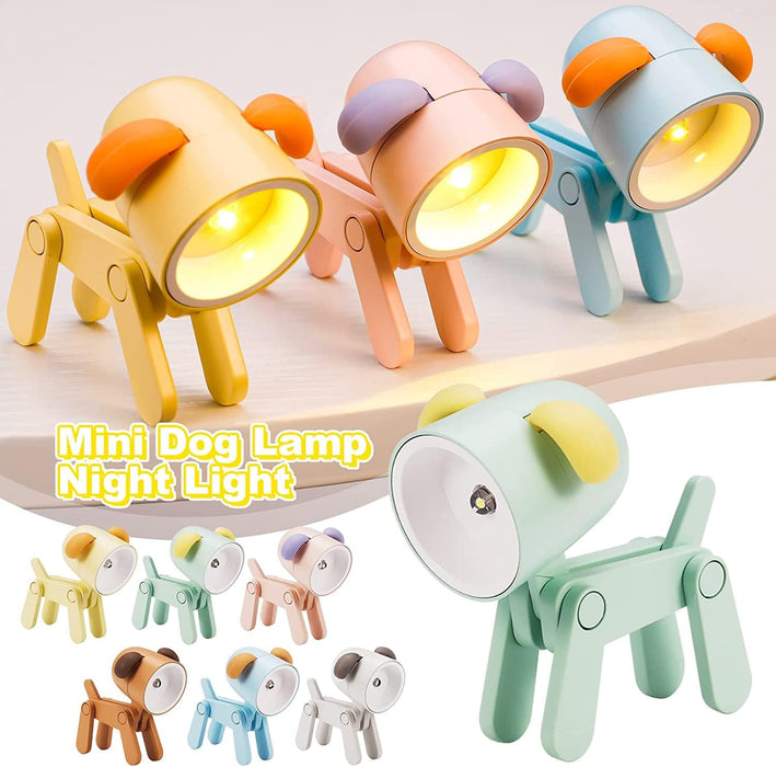 Kunhe 12 Pack Puppy Dog Pet Small Mini Night Lights for Kids Cute Animal Led Night Light Lamps for Toddler Peachloft Peach Loft Read Book Light Christmas Gift Stocking Stuffers