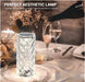Crystal Table Lamp RGB Color Changing Night Light ，Romantic LED Rose Diamond Touch Lamps for Living Room Housewarming Gift (Remote & Touch