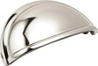 Amerock | Cabinet Cup Pull | Satin Nickel | 3 Inch (76 Mm) Center to Center | Cup Pulls | 5 Pack | Drawer Pull | Drawer Handle | Cabinet Hardware
