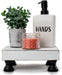 Decorative Wood Riser for Display - Beautiful Wooden Farmhouse Pedestal Stand Uniquely Displays Your Decorations - the Perfect Display Tray for Your Home and Kitchen Decor