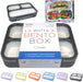 Bento Lunch Box Kids & Adult: Leakproof Lunch Containers for Boys & Girls with 3 Compartments - School, Daycare, Meal Planning Portion Control Container, Bpa-Free Boxes, Utensils | Blue Purple 2 Pack