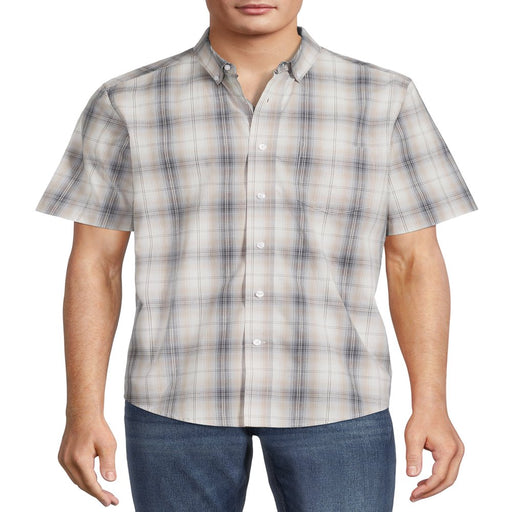 George Men’S Poplin Shirt with Short Sleeves