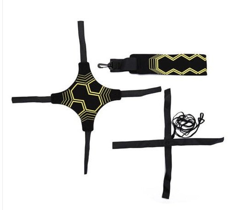 Football Kick Trainer Control Skills Solo Soccer Training Aid Waist Belt Outdoor