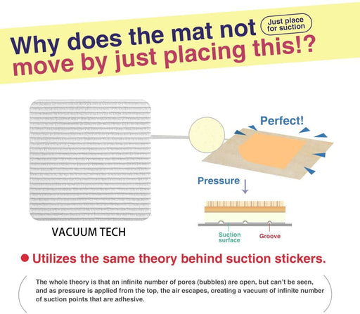 Rug Pads Grippers, 8 PCS Non Slip Washable Grippers for Rug, “Vacuum TECH” - New Materials to anti Curling Rug Pad : Keep Your Rug in Place & Make Corner Flat and Easily Peel Off