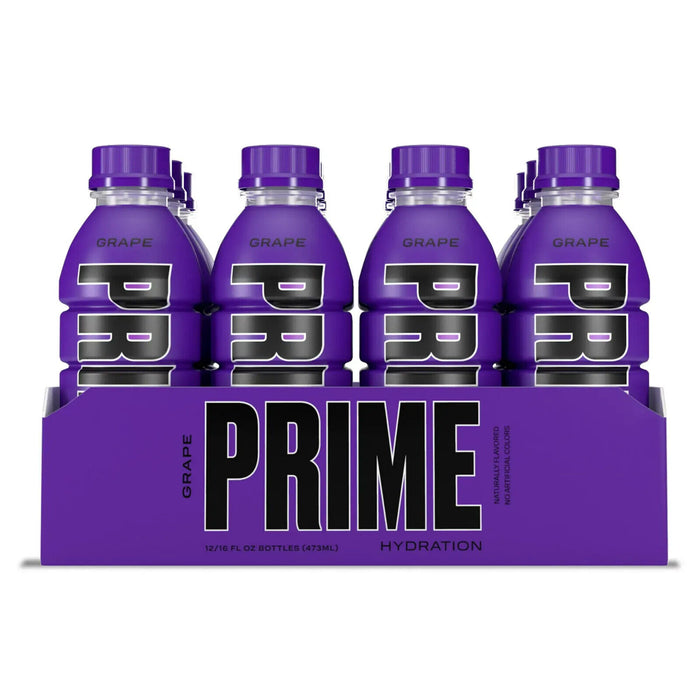 Prime 12 Pack Hydration Drink 16.9Oz Bottles by Logan Paul X KSI Hydration Drink